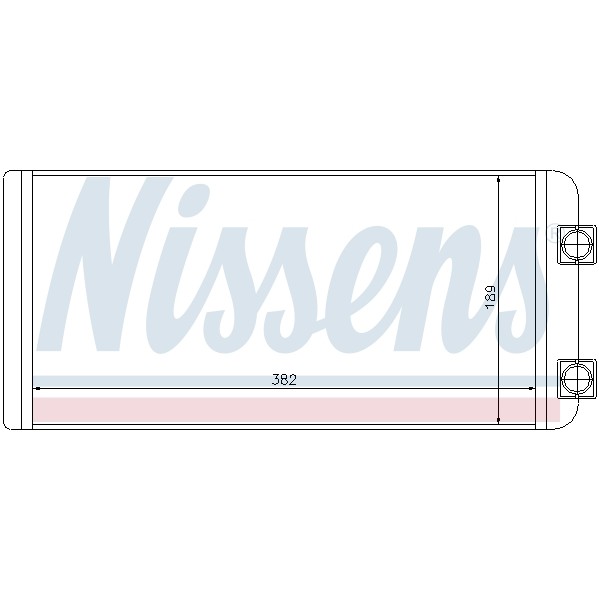 Слика на Ладник за парно NISSENS 73643 за камион Volvo FH 16/520 - 520 коњи дизел