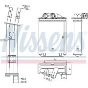 Слика 1 на Ладник за парно NISSENS 73974