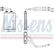 Слика 1 на Ладник за парно NISSENS 73990