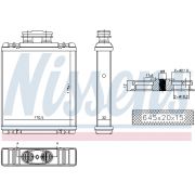 Слика 1 на Ладник за парно NISSENS 73997