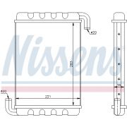 Слика 1 на Ладник за парно NISSENS 75000