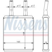 Слика 1 $на Ладник за парно NISSENS 77604