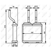 Слика 1 на Ладник за парно NRF 52103