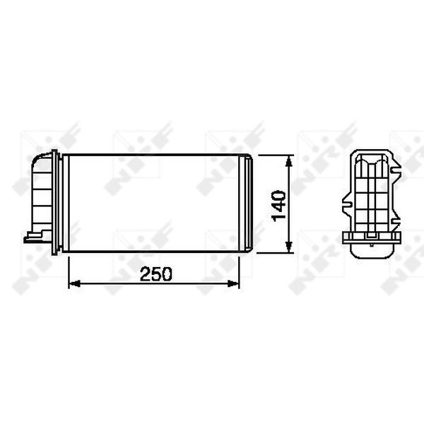 Слика на Ладник за парно NRF 53219