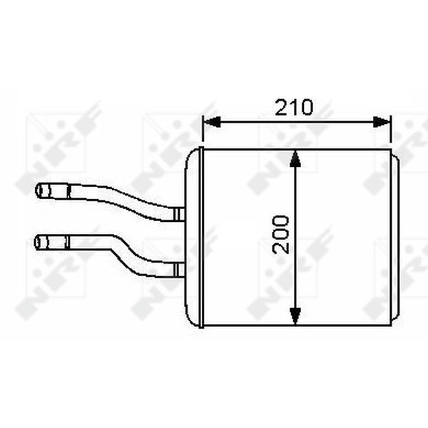 Слика на Ладник за парно NRF 53244