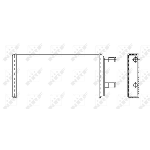 Слика на Ладник за парно NRF 53547 за камион Volvo F 12/320,F 12/330 - 320 коњи дизел