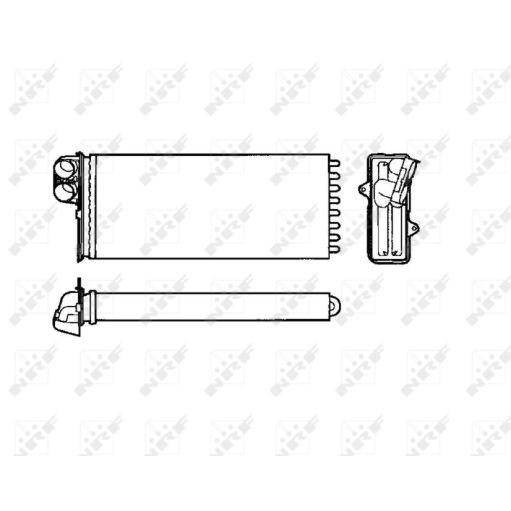 Слика на Ладник за парно NRF 53551 за Renault Master Platform (P) 28-35 2.5 D - 71 коњи дизел