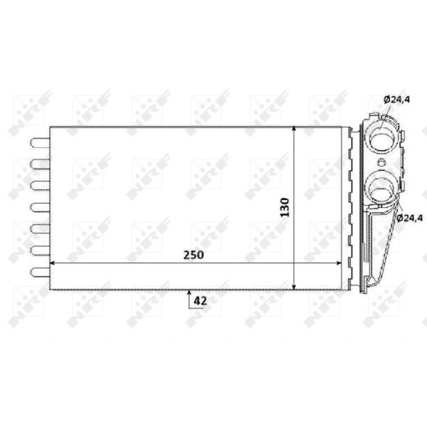 Слика на Ладник за парно NRF 53560