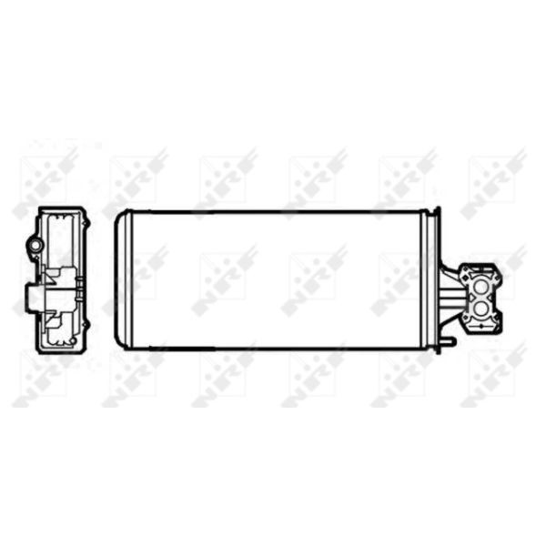 Слика на Ладник за парно NRF 53625 за камион Iveco Eurostar LD 440 E 52 TZ - 514 коњи дизел