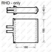 Слика 1 на Ладник за парно NRF 54223