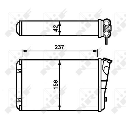 Слика на Ладник за парно NRF 54238