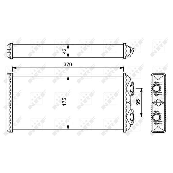 Слика на Ладник за парно NRF 54246