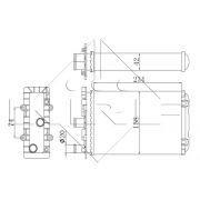 Слика 1 на Ладник за парно NRF 54321