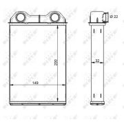 Слика 1 на Ладник за парно NRF 54341