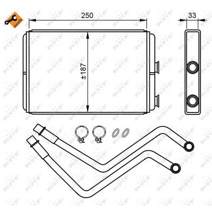 Слика на Ладник за парно NRF EASY FIT 54211