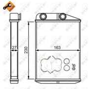 Слика 1 на Ладник за парно NRF EASY FIT 54309