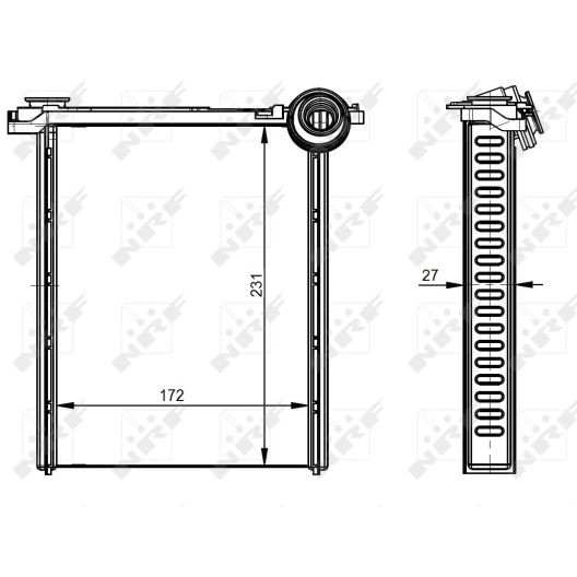 Слика на Ладник за парно NRF EASY FIT 54314