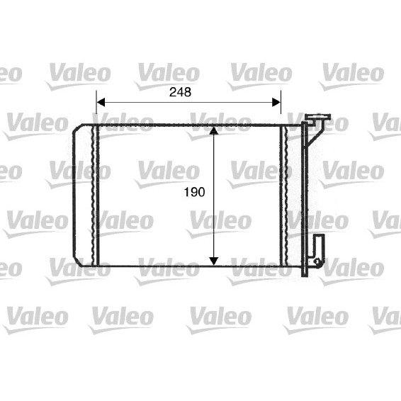 Слика на Ладник за парно VALEO 812045 за Renault Master Van (T) 2.4 D - 72 коњи дизел