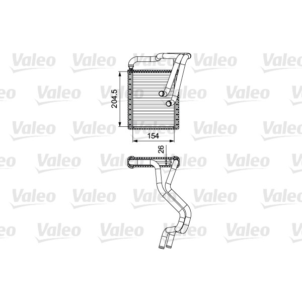 Слика на Ладник за парно VALEO 812430 за Hyundai i30 1.6 CRDi - 128 коњи дизел