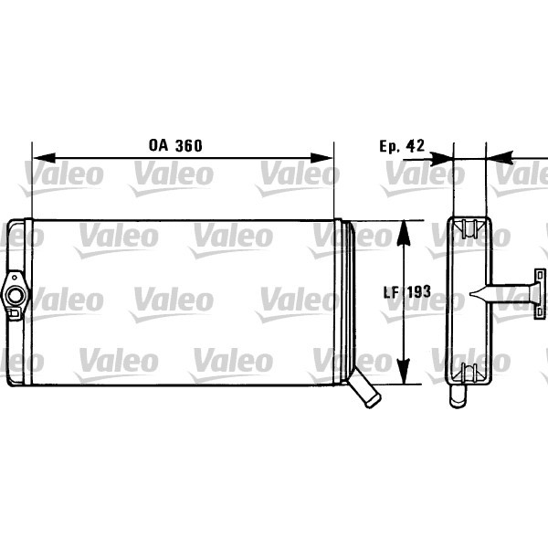 Слика на Ладник за парно VALEO NEW ORIGINAL PART 812026