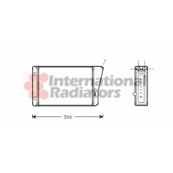 Слика на Ладник за парно VAN WEZEL 37006196 за Jeep Grand Cherokee 4 (wk, wk2) 5.7 V8 4x4 - 352 коњи бензин