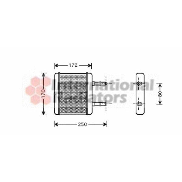 Слика на Ладник за парно VAN WEZEL 82006137 за Hyundai Atos (MX) 1.0 i - 58 коњи бензин