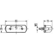 Слика 2 на Ламба за задна рег.табла HELLA 2KA 001 389-101