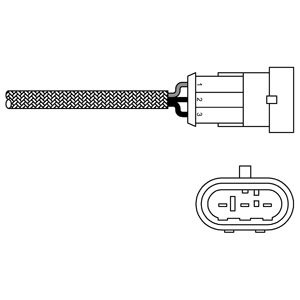 Слика на Ламбда сонда DELPHI ES10971-12B1