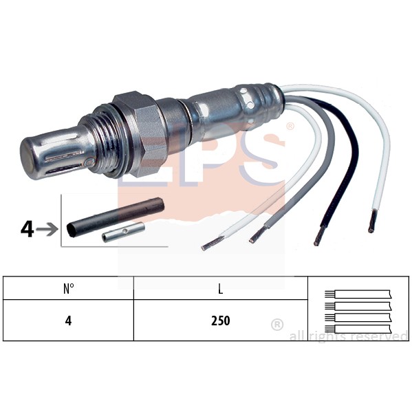 Слика на Ламбда сонда EPS Made in Italy - OE Equivalent 1.997.007