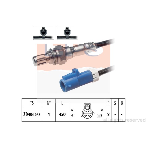 Слика на Ламбда сонда EPS Made in Italy - OE Equivalent 1.997.321