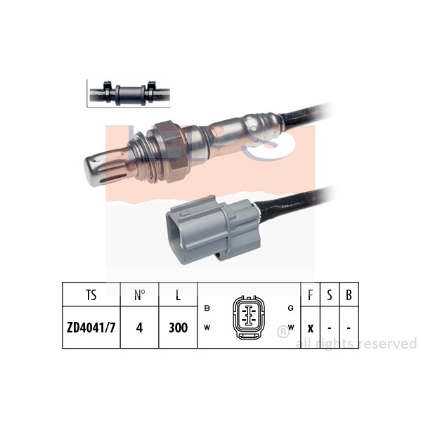 Слика на Ламбда сонда EPS Made in Italy - OE Equivalent 1.997.732