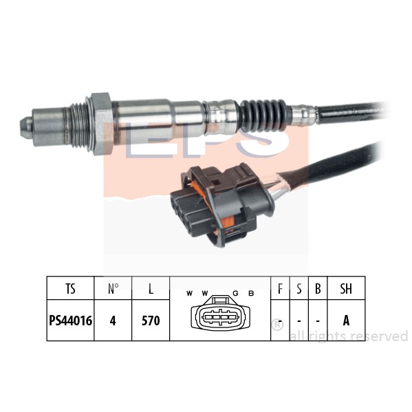 Слика на Ламбда сонда EPS Made in Italy - OE Equivalent 1.998.264