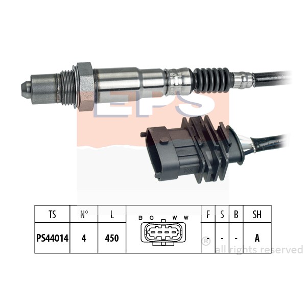 Слика на Ламбда сонда EPS Made in Italy - OE Equivalent 1.998.362