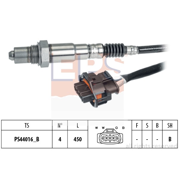 Слика на Ламбда сонда EPS Made in Italy - OE Equivalent 1.998.384