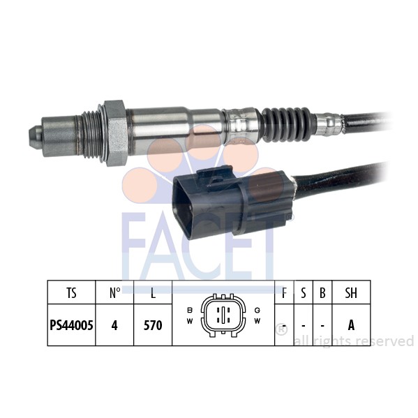 Слика на Ламбда сонда FACET Made in Italy - OE Equivalent 10.8260