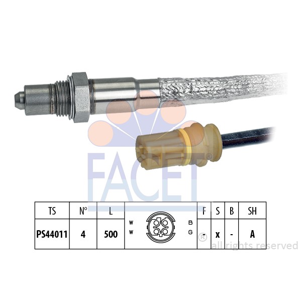 Слика на Ламбда сонда FACET Made in Italy - OE Equivalent 10.8328