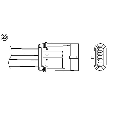 Слика на Ламбда сонда NGK 0420