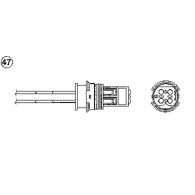 Слика на ламбда сонда NGK 0482 за Mercedes Sprinter 3-t Platform (903) 314 4x4 - 143 коњи бензин