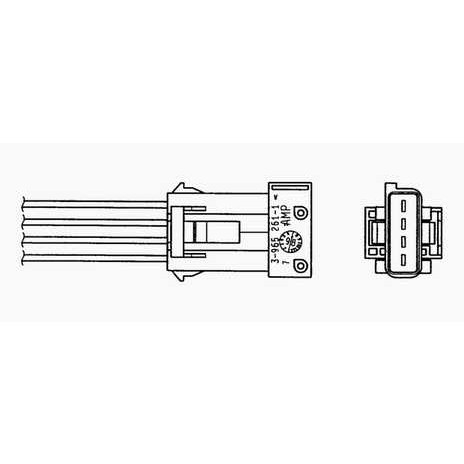 Слика на ламбда сонда NGK 1996 за Peugeot 306 Estate 1.8 16V - 110 коњи бензин