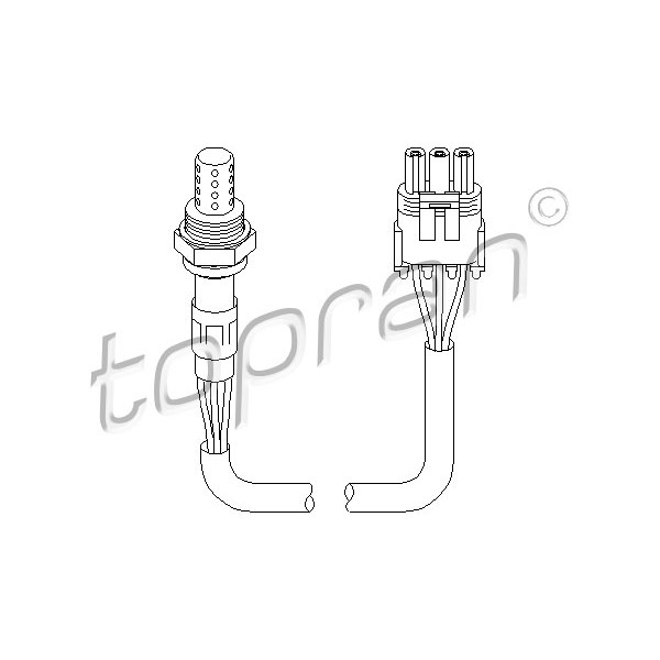 Слика на ламбда сонда TOPRAN 201 752 за Opel Calibra A 2.0 i 4x4 - 115 коњи бензин