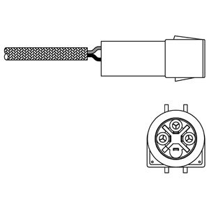 Слика на Ламбда-сонда DELPHI ES10993-12B1