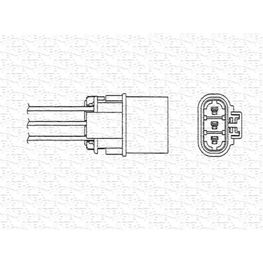 Слика на Ламбда-сонда MAGNETI MARELLI 460000155010