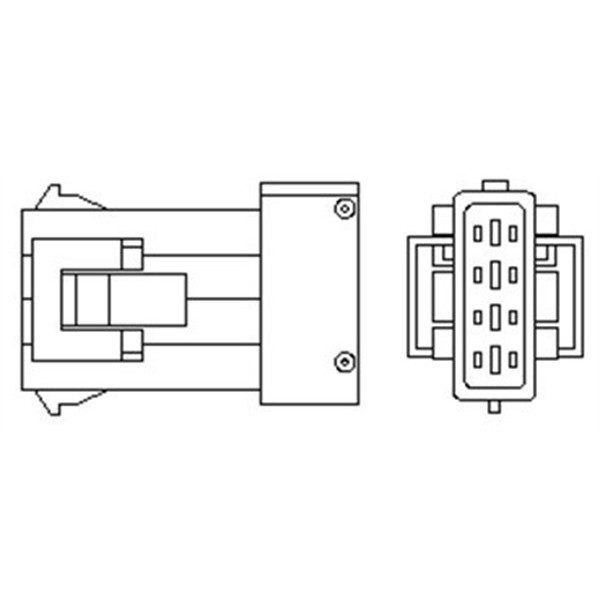 Слика на ламбда-сонда MAGNETI MARELLI 466016355031 за Citroen Jumpy BOX BS,BT,BY,BZ 2.0 i 16V - 138 коњи бензин