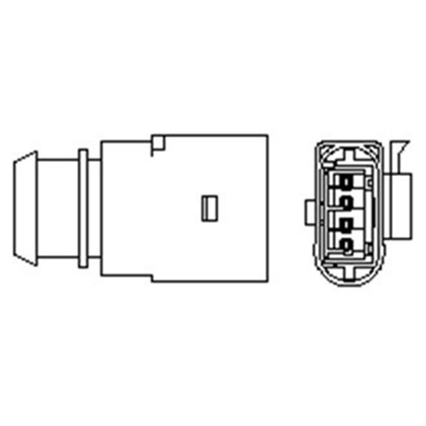 Слика на ламбда-сонда MAGNETI MARELLI 466016355072 за Audi A4 Sedan (8EC, B7) 2.0 TFSI quattro - 200 коњи бензин