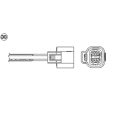 Слика на Ламбда-сонда NGK 0165