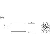 Слика 2 на ламбда-сонда NGK 1729