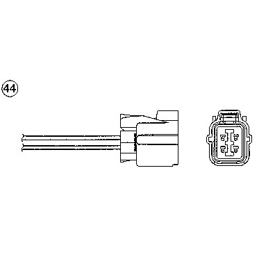 Слика на Ламбда-сонда NGK 97983