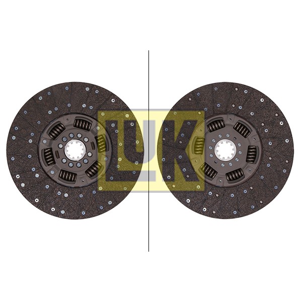 Слика на ламела LuK 336 0012 10 за камион MAN L2000 10.163 LK, L-KI, LRK, LR-KI, LRK-L, LK-L - 155 коњи дизел