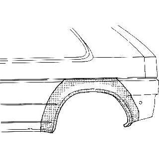 Слика на Лајсна за крило VAN WEZEL 1837147 за Ford Fiesta 3 (gfj) 1.8 XR2i 16V - 130 коњи бензин