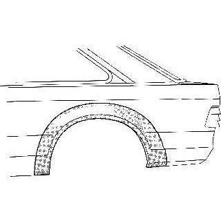 Слика на Лајсна за крило VAN WEZEL 1854147 за Ford Escort MK 7 (gal,aal,abl) RS 2000 - 150 коњи бензин